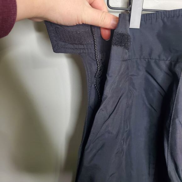 Obermeyer Killington Black Snow Ski Shell Pants Women's Size 12 Nylon Retro - Picture 7 of 15